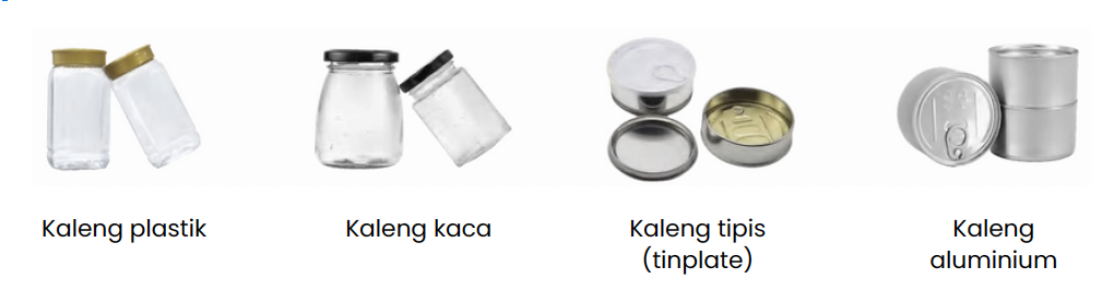Jenis Kemasan